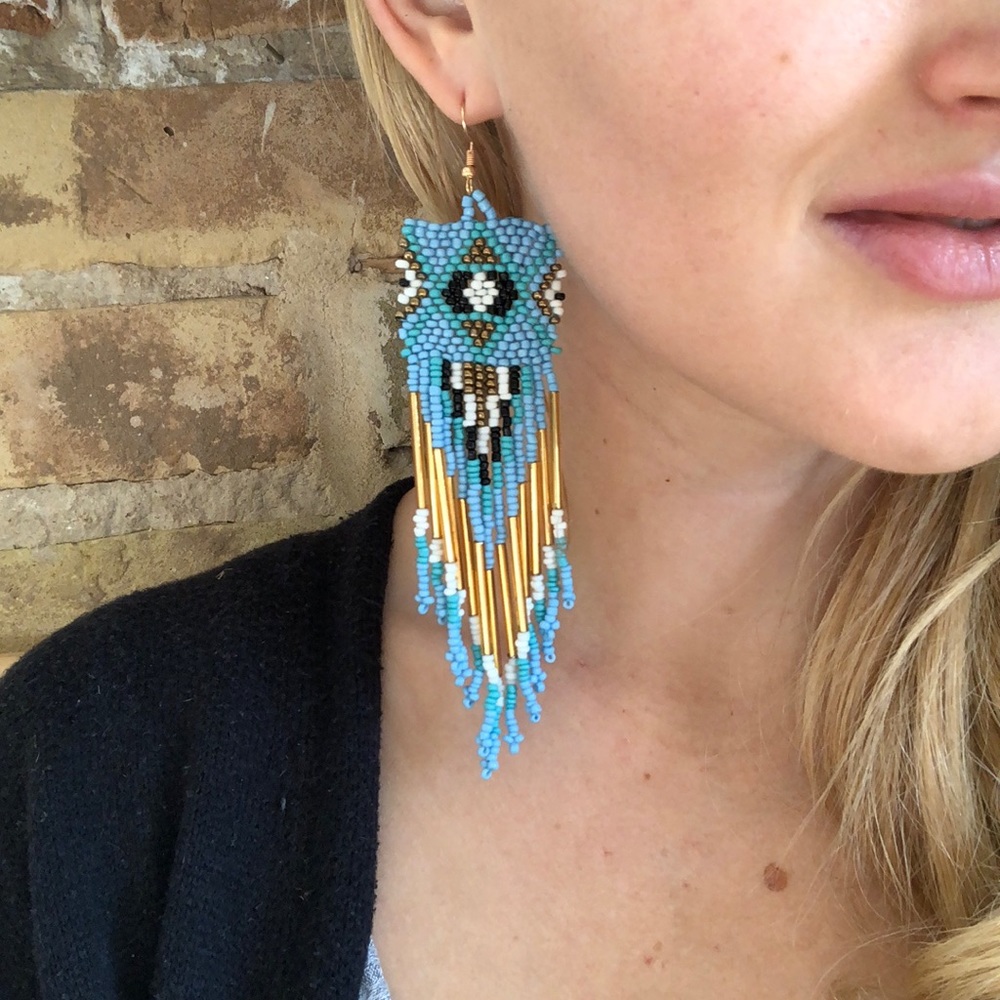Handmade SW Tassel Earrings! - Picture 5 of 5